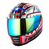 WOW Motorcycle Full Face Helmet Street Bike BMX MX Youth Kids Shark: HKY-B15