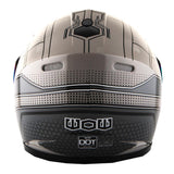 WOW Motorcycle Full Face Helmet Street Bike BMX MX Youth Kids Shark: HKY-B15