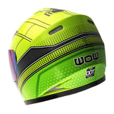 WOW Motorcycle Full Face Helmet Street Bike BMX MX Youth Kids Shark: HKY-B15
