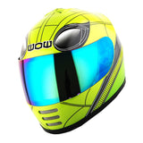WOW Motorcycle Full Face Helmet Street Bike BMX MX Youth Kids Shark: HKY-B15