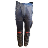MENS ARMORED MOTORCYCLE PANTS HP02 TEXTILE BLACK W/ KNEE PROTECTOR SIZE 30 32 34
