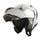 1Storm Motorcycle Modular Full Face Helmet DOT Adults Street Bike  Flip up Dual Visor Sun Inner Shield Anti Fog Pinlock Shield + Motorcycle Bluetooth Headset