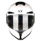 1Storm Motorcycle Full Face Helmet Dual Lens/Sun Visor + Motorcycle Bluetooth Headset