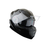 1Storm New Motorcycle Bike Modular Full Face Helmet Dual Visor Sun Shield NOLED901