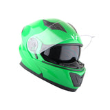 1Storm New Motorcycle Bike Modular Full Face Helmet Dual Visor Sun Shield with LED Tail Light + Motorcycle Bluetooth Headset: Modular901