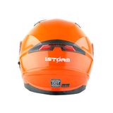 1Storm New Motorcycle Bike Modular Full Face Helmet Dual Visor Sun Shield with LED Tail Light + Motorcycle Bluetooth Headset: Modular901