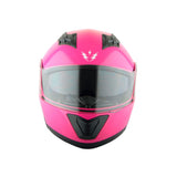 1Storm New Motorcycle Bike Modular Full Face Helmet Dual Visor Sun Shield with LED Tail Light + Motorcycle Bluetooth Headset: Modular901