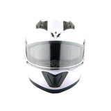 1Storm New Motorcycle Bike Modular Full Face Helmet Dual Visor Sun Shield with LED Tail Light + Motorcycle Bluetooth Headset: Modular901