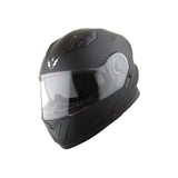 1Storm New Motorcycle Bike Modular Full Face Helmet Dual Visor Sun Shield with LED Tail Light + Motorcycle Bluetooth Headset: Modular901