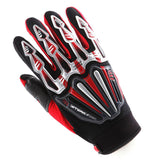 WOW Updated Youth Motocross Helmet Kids Motorcycle Bike Helmet Matt Star + Goggles + Skeleton Glove Bundle: HBOY-K_Star