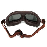 Motorcycle Goggles Scooter Mopeds Half Helmet Vintage Vespa Pilot Aviator Style: GK_T008