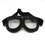 Motorcycle Goggles Scooter Mopeds Half Helmet Vintage Vespa Pilot Aviator Style: GK_T008