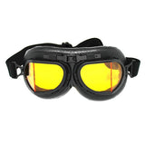 Motorcycle Goggles Scooter Mopeds Half Helmet Vintage Vespa Pilot Aviator Style: GK_T008