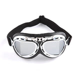 Motorcycle Goggles Scooter Mopeds Half Helmet Vintage Vespa Pilot Aviator Style: GK_T008