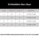 1Storm Men Lycra+EVA Anti-Collision Chest Protective Black Short Shirt/Pant for Football Baseball Basketball Bike Rugby Snowboard Ski Volleyball