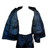 NEW Motorcycle Motocross MX ATV Dirt Bike Textile Racing Jacket ZS2-Casual-TX Black