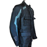 NEW Motorcycle Motocross MX ATV Dirt Bike Textile Racing Jacket ZS2-Casual-TX Black